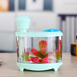 Avis Universal Réservoir de poissons créatif humidificateur d'air couleur lumière de nuit DC5V USB 460ML capacité canal d'eau humidificateur d'air à ultrasons silencieux | Fabricant de brouillard | Air Midriss Armed Factory humidificateur d'air