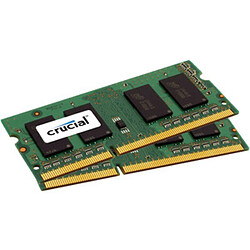 Crucial SO-DIMM 16 Go (2 x 8 Go) DDR3L 1866 MHz CL13 CRUCIAL SO-DIMM 16 Go (2 x 8 Go) DDR3L 1866 MHz CL13