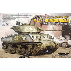 Meng Maquette Char M4a3 (76) W Sherman U.s. Medium Tank