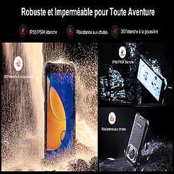 Acheter Noir(cuir)-FOSSIBOT F101 Pro Téléphone Portable 5.45" Android 13 10600mAh 8Go+128Go 8MP+24MP IP68 Étanché,NFC,Dual 4G SIM Smartphone