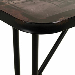 Acheter Table Alexandra House Living Noir 45 x 75 x 100 cm