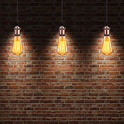 Avis STOEX Vintage LED Lighting E27 Edison Douille Ampoule Support de Lampe Suspensio