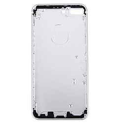 Avis Wewoo Coque arrière argent pour iPhone 7 Plus couverture arrière + porte-cartes + touche de contrôle du volume + bouton d'alimentation + de vibreur interrupteur muet couvercle du boîtier Assemblée complète pièce détachée 5 en 1