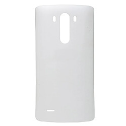 Wewoo Coque arrière blanc pour LG G3 Couverture arrière avec NFC pièce détachée