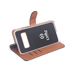 Celly WALLY891 coque de protection pour téléphones portables 16,3 cm (6.4') Étui avec portefeuille Noir, Marron