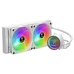 GAMDIAS Kit Watercooling Chione M3-240W RGB (Blanc)