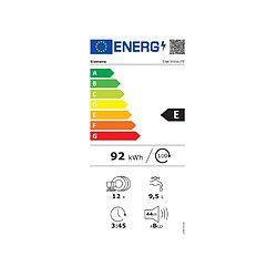 Lave-vaisselle 60cm 12 couverts 44db tout intégrable - sn63hx41te - SIEMENS