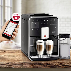 Machine à café automatique Melitta CAFFEO Barista T Smart avec buse vapeur Cappuccino pas cher