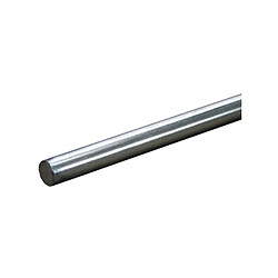 Ferco Tringle diamètre 8 longueur 3300mm finition argent 