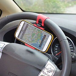 Shop Story Support de Téléphone Portable Universel de Voiture pour Téléphone Smartphone avec Fixation au Volant