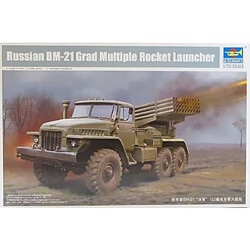 Trumpeter Maquette Camion Russian Bm-21 Grad Multiple Rocket Launcher 