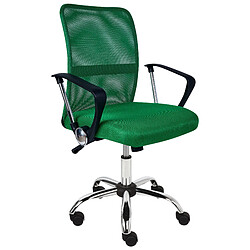 Beliani Chaise de bureau Vert BEST 