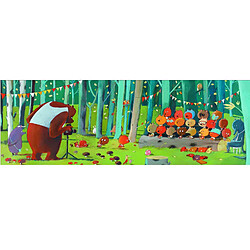 Djeco Puzzle 100 pièces - Gallery : Forest Friends