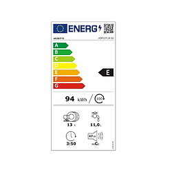 Lave-vaisselle 60cm 13 couverts 47db - vdp137lw - VEDETTE