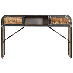 Maison Chic Buffet,Meuble de Rangement,commode pour salon,Cuisine 120 x 30 x 75 cm Bois de manguier massif -MN17260