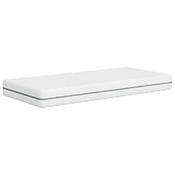 vidaXL Matelas en mousse pour enfants moyennement doux 80x160 cm