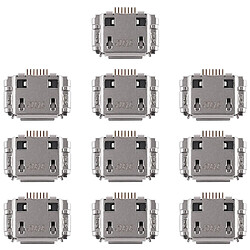 Wewoo Pour Galaxy Note N7000 / i9220 / S5830 Connecteur de port de charge 10 PCS