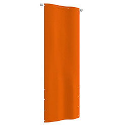 vidaXL Écran de balcon Orange 80x240 cm Tissu Oxford 