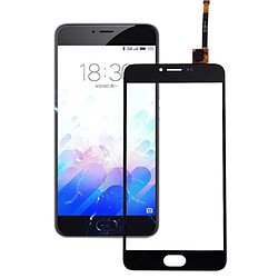 Wewoo Pièce détachée Meizu M3 Note noir Version Standard écran tactile (seul sans le LCD) Digitizer Assemblée