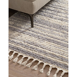 Avis Hadorn Tapis shaggy 185x125 beige Frauenfeldnea