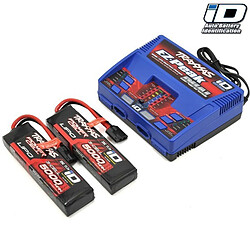 Traxxas Pack Chargeur 2972G + 2 x Lipo 3S 5000mah 2872X - TRX2990G