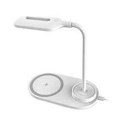 Lampe LED PLATINET PDL1930 Chargement sans fil 5 W Blanc 