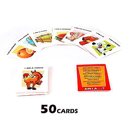 Acheter Universal Jeu de carte monté sur le jeu de cartes monté sur la tête de qui je suis un jeu créatif de la fête de la fête de la fête