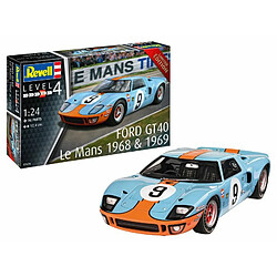 Louise Courteau Revell-07696 Ford GT 40 Le Mans 1968 Maquette, 07696, Incolore pas cher