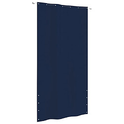 vidaXL Écran de balcon Bleu 140x240 cm Tissu Oxford