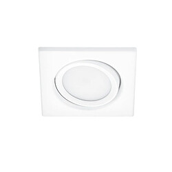 Lumière Downlight Encastrable Carré Moderne Blanc Mat 3000K