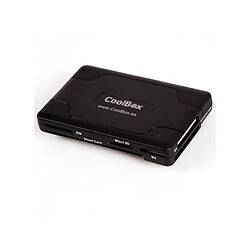 Lecteur de Cartes Intelligentes CoolBox CRE-065 USB 2.0 Noir