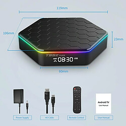 Box Android TV 8K WiFi6 4GB+64GB Quad-Core Contrôle à Distance YONIS pas cher