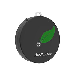 Collier Portable Portable Purificateur D'air Générateur D'ions Négatifs Noir