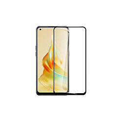 PHONECARE Verre Trempé 5D Full Cover pour Oppo Reno 8T 4G - Transparent / Noir