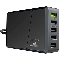 GREEN CELL Chargeur rapide 52w USB 5x USB-A - noir 