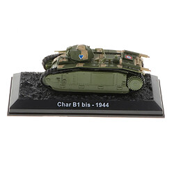 Modèle char de combat Jouet à Doigt Miniature 1/72 Véhicules Miniatures en Alliage Jouet Collections Cadeau Noël Garcon - Char B1 Bis - 1944