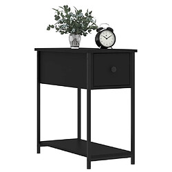 Avis Maison Chic Lot de 2 Tables de chevet,Table de nuit,Table d'appoint pour salon noir 30x60x60 cm bois d’ingénierie -MN95964