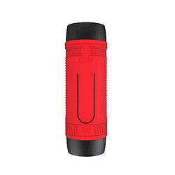 Wewoo Enceinte Bluetooth d'intérieur rouge pour iPhone, Galaxy, Sony, Lenovo, HTC, Huawei, Google, LG, Xiaomi, d'autres smartphones 4.0 sans fil filaire stéréo haut-parleur Subwoofer récepteur audio avec 4000mAh batterie, carte de 32GB,