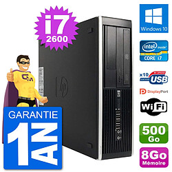 PC HP Compaq Pro 6300 SFF Intel i7-2600 RAM 8Go Disque Dur 500Go Windows 10 Wifi · Occasion 