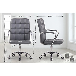 Non Chaise de bureau Terni simili cuir 