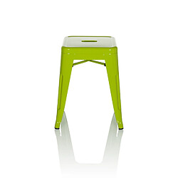 Tabouret VANTAGGIO métallique vert hjh OFFICE 