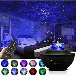 Projecteur Galaxy Star Commande vocale de haut-parleur de musique intégré - Noir