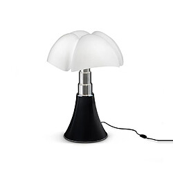 MINI PIPISTRELLO-Lampe LED H35cm Noir Mat Martinelli Luce - designé par Gae Aulenti