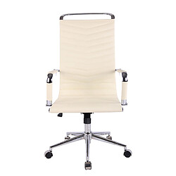 Non Chaise de bureau en simili cuir Batley