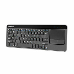 Clavier Natec NKL-0968 Noir Gris Noir/Argenté Anglais EEUU QWERTY pas cher