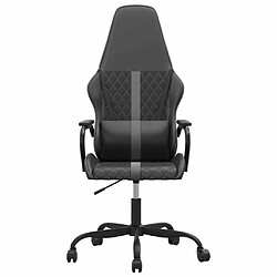 Avis Maison Chic Chaise Gaming | Chaise de jeu de massage Ergonomique | Chaises de Bureau gris et noir similicuir -GKD51761