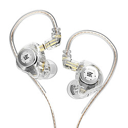 GUPBOO Kz EDXpro Écouteurs Hi-Fi dynamiques Écouteurs de sport intra-auriculaires Écouteurs filaires avec contrôle du volume Réduction du bruit Écouteurs de sport de musique 