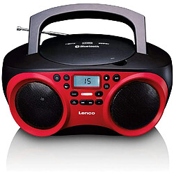 Lenco mini chaine hifi stéréo FM CD USB AUX BLUETOOTH noir bleu