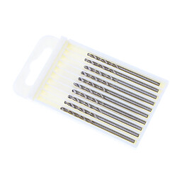 10pieces haute vitesse en acier foret tige torsion en métal foret 1.8mm