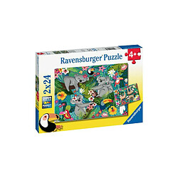 Puzzle enfant 2x24 pièces Ravensburger Koalas et paresseux